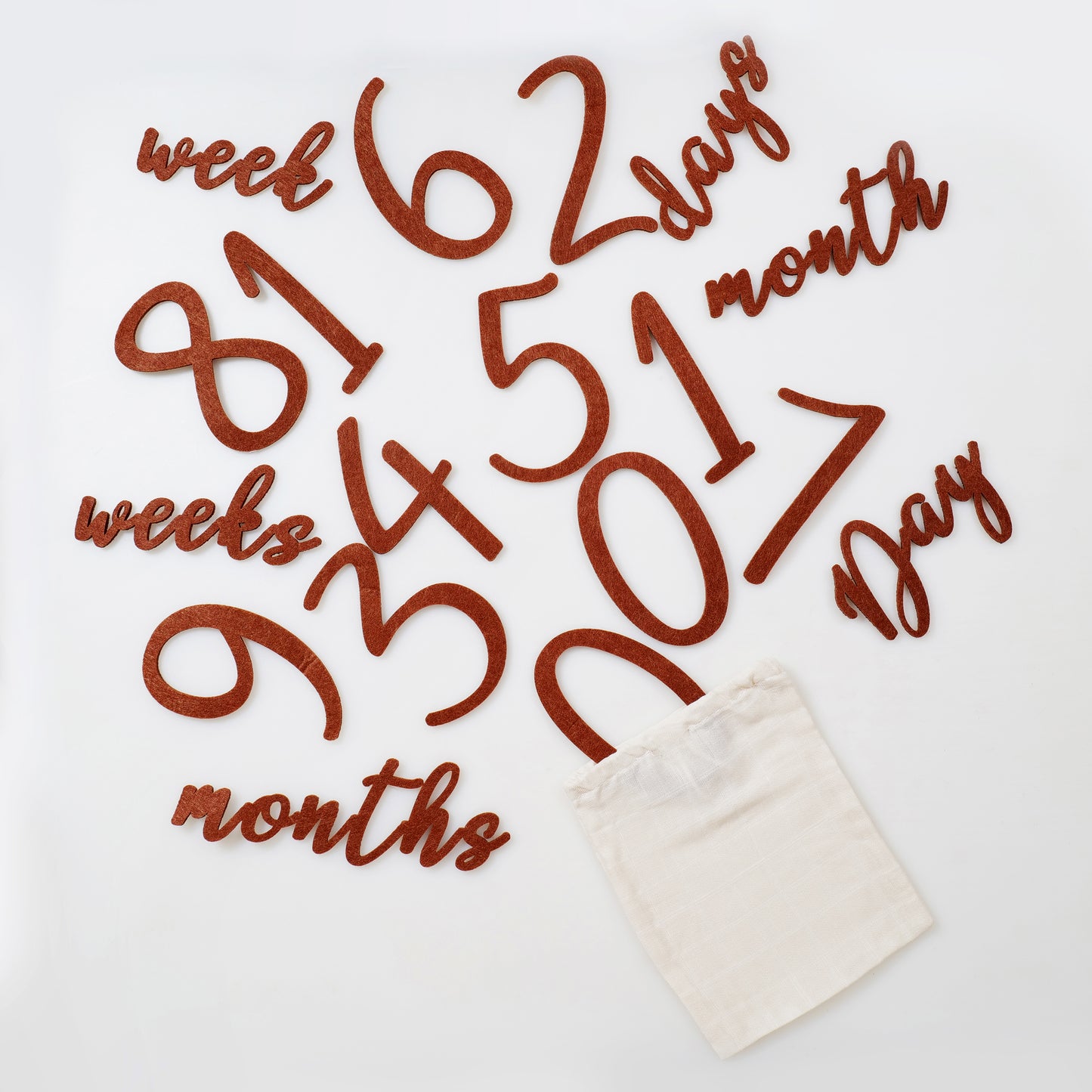 Organic Cotton Muslin Milestone Blanket| Safari(Africa)